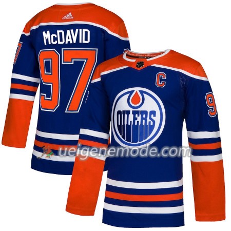 Herren Eishockey Edmonton Oilers Trikot Connor McDavid 97 Adidas Alternate 2018-19 Authentic